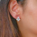 Enticing Diamond Stud Earring