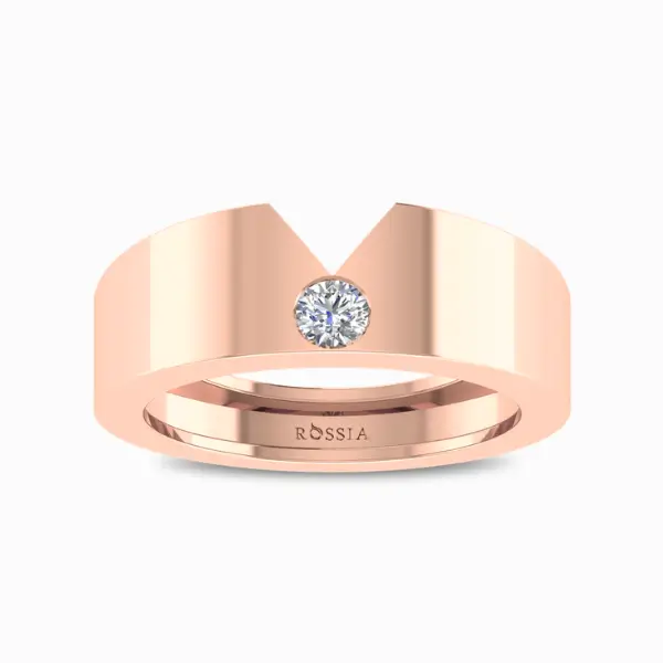 Versatile Solitaire Ring for Him