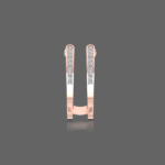 Double Shared Prong Curved Ring Guard