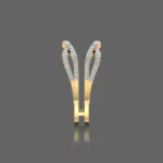 Diamond Twist Guard Wrap Ring