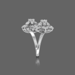Geranium Blossom Cocktail Ring