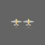 Minimal Airplane Diamond Earrings For Kids