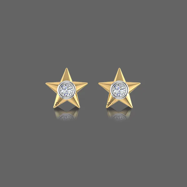 The Shining Stars Earrings For Kids The Shining Stars Earrings For Kids