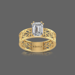 Anya Solitaire Wedding Ring