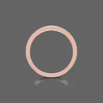 Eternity Gap Round Diamonds Wedding Band - Image 9