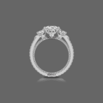 Trinity 3 Stone Solitaire Engagement Ring