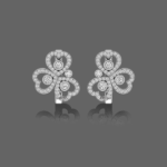 Azalea Diamond Hoop Earrings