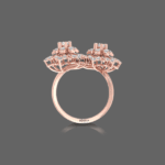 Geranium Blossom Cocktail Ring