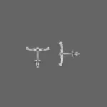 Minimal Airplane Diamond Earrings For Kids