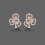 Azalea Diamond Hoop Earrings