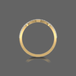 Diamond Twist Guard Wrap Ring