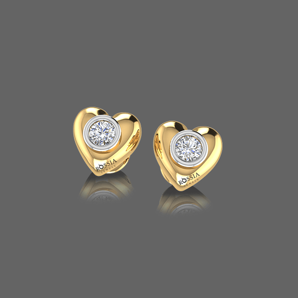 Little Love Heart Earring For Kids