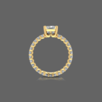 Classic Princess Cut Diamond Ring