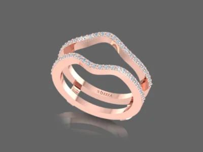 Elegance Curve Enhancer Diamond Ring