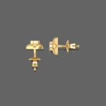 Little Love Heart Earring For Kids