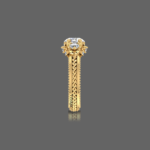 Trinity 3 Stone Solitaire Engagement Ring