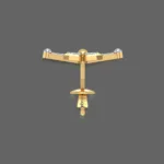 Minimal Airplane Diamond Earrings For Kids