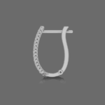 Jubilant Diamond Hoops Earrings