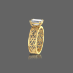Anya Solitaire Wedding Ring