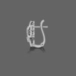 Azalea Diamond Hoop Earrings