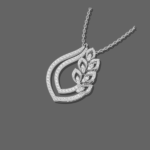 Petal Perfection Diamond Pendant
