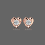 Little Love Heart Earring For Kids