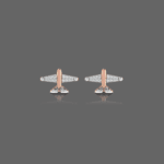 Minimal Airplane Diamond Earrings For Kids