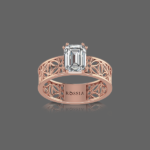 Anya Solitaire Wedding Ring