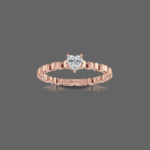 Sylvia Heart Diamond Ring