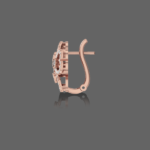 Azalea Diamond Hoop Earrings