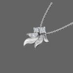 Chic Dainty Diamond Pendant