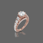 Circlet of Glory Diamond Engagement Ring