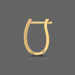 Jubilant Diamond Hoops Earrings