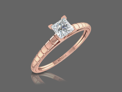 Evelyn Solitaire Ring