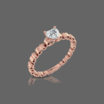 Sylvia Heart Diamond Ring