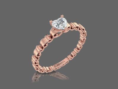 Sylvia Heart Diamond Ring
