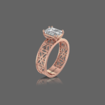 Anya Solitaire Wedding Ring