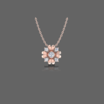 Floret Diamond Pendant