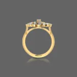 Glimmering Frost Sparkling Diamond Ring