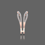 Diamond Twist Guard Wrap Ring