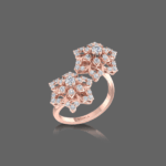 Geranium Blossom Cocktail Ring