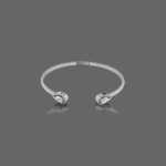 Pristine Pear Cut Solitaire Bracelet