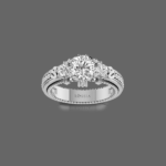 Trinity 3 Stone Solitaire Engagement Ring