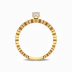 Anemone-Natural-Diamond-Promise-Ring-Yellow-Gold-Basket-View