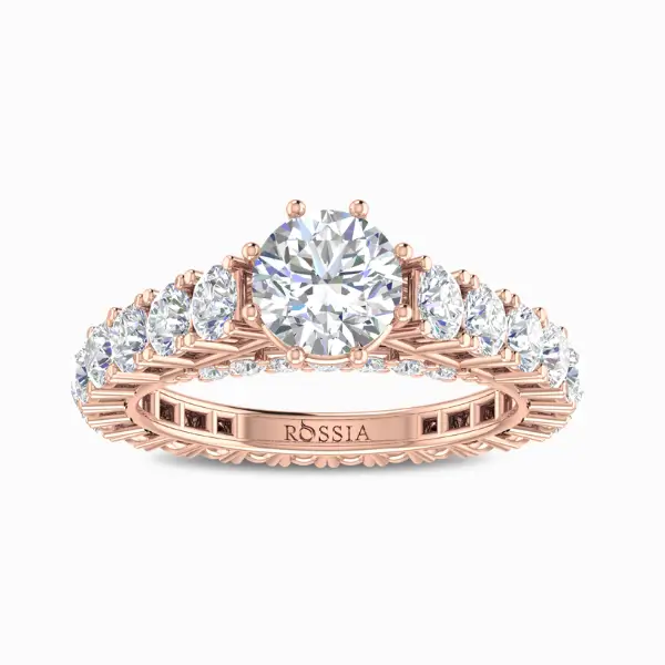 Circlet-of-Glory-Natural-Diamond-Engagement-Ring-Rose-Gold-Front-View Circlet-of-Glory-Natural-Diamond-Engagement-Ring-Rose-Gold-Front-View