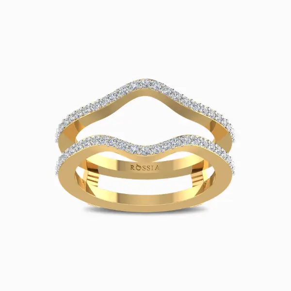 Elegance-Curve-Enhancer-Natural-Diamond-Ring-Yellow-Gold-Front-View