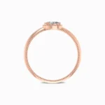 Elegant-Double-Pear-Solitaire-Natural-Diamond-Ring-Rose-Gold-Basket-View