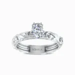 Elysium-Natural-Solitaire-Promise-Ring-White-Gold-Front-View