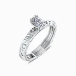 Elysium-Natural-Solitaire-Promise-Ring-White-Gold-Side-View