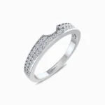 Eternity-Gap-Round-Natural-Diamonds-Wedding- Band-White-Gold-Side-view